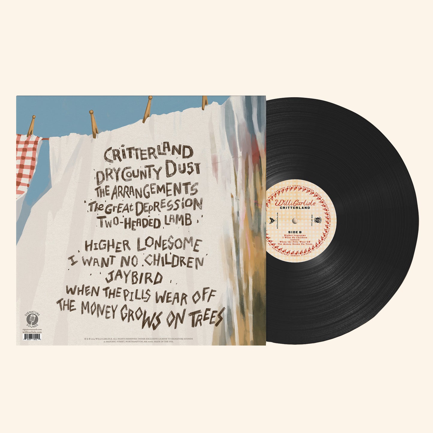 Critterland - Black Vinyl LP