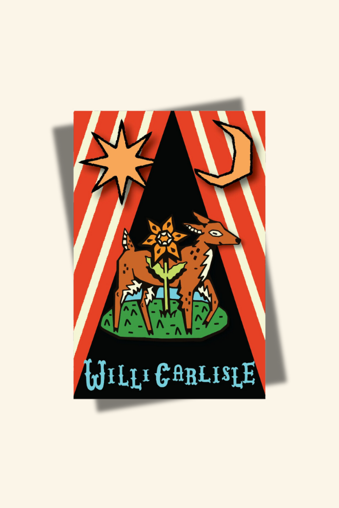 Willi Carlisle Critter Enamel Pins - Pick Your Critter!