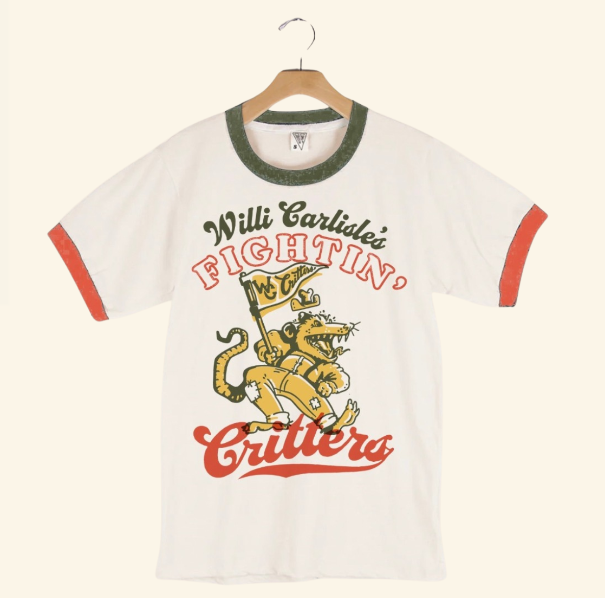 Fightin' Critter Ringer Tees