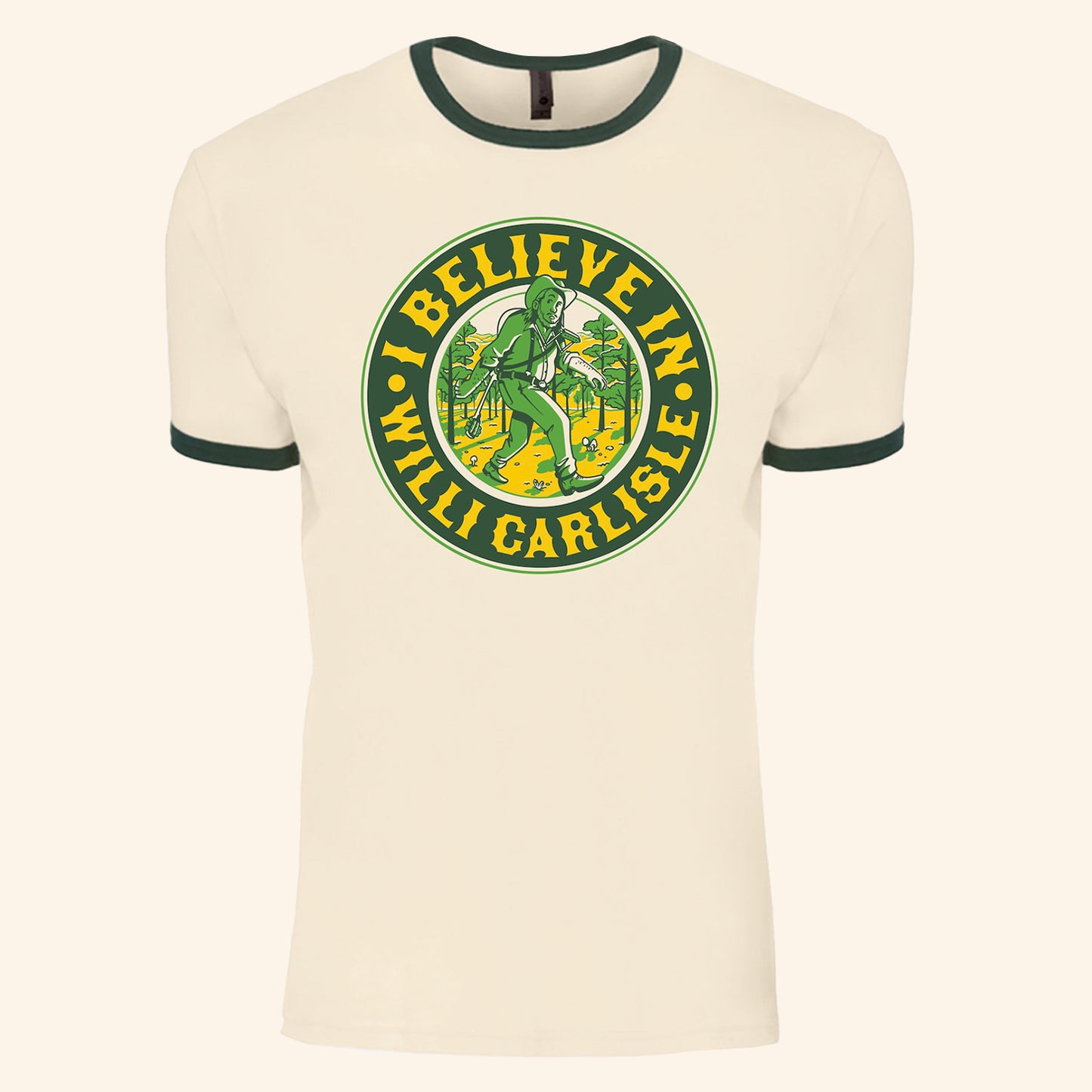 I Believe in Willi Carlisle Ringer Tee