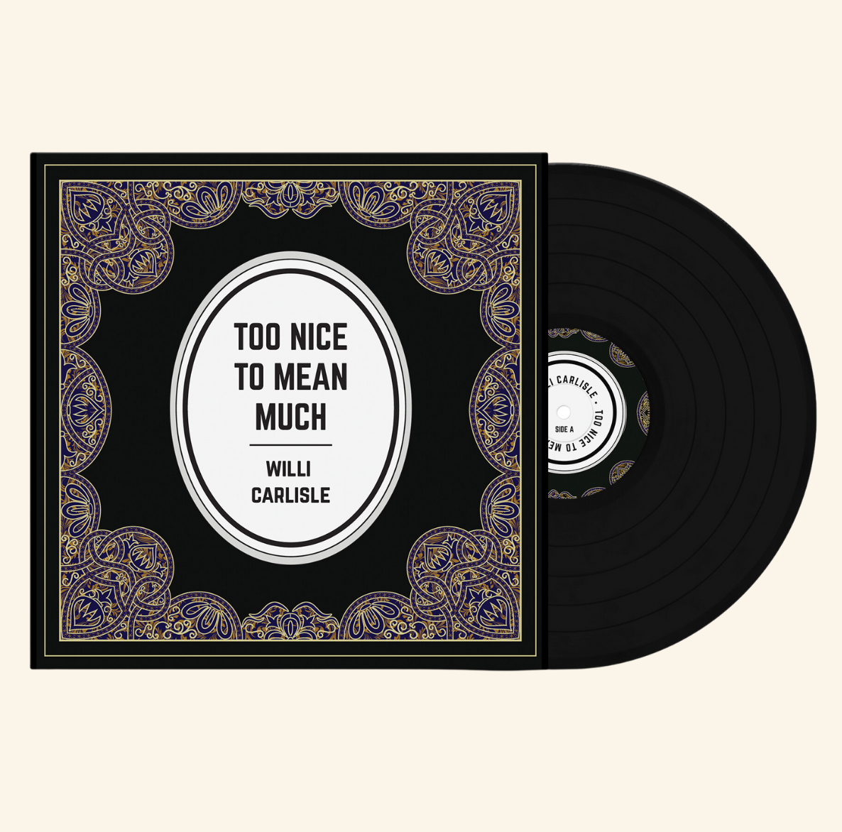Too Nice To Mean Much - Black Vinyl LP