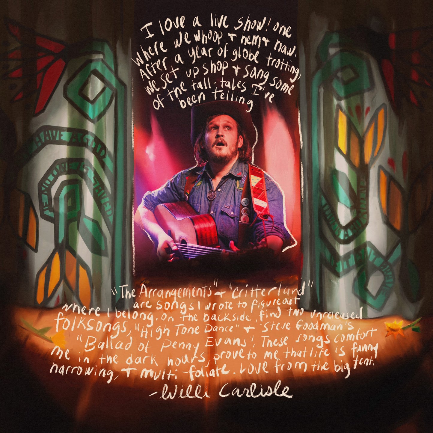 SIGNED "Tales from Critterland" Live 10" Vinyl