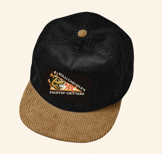 Willi Carlisle's Fightin' Critters Corduroy Hat