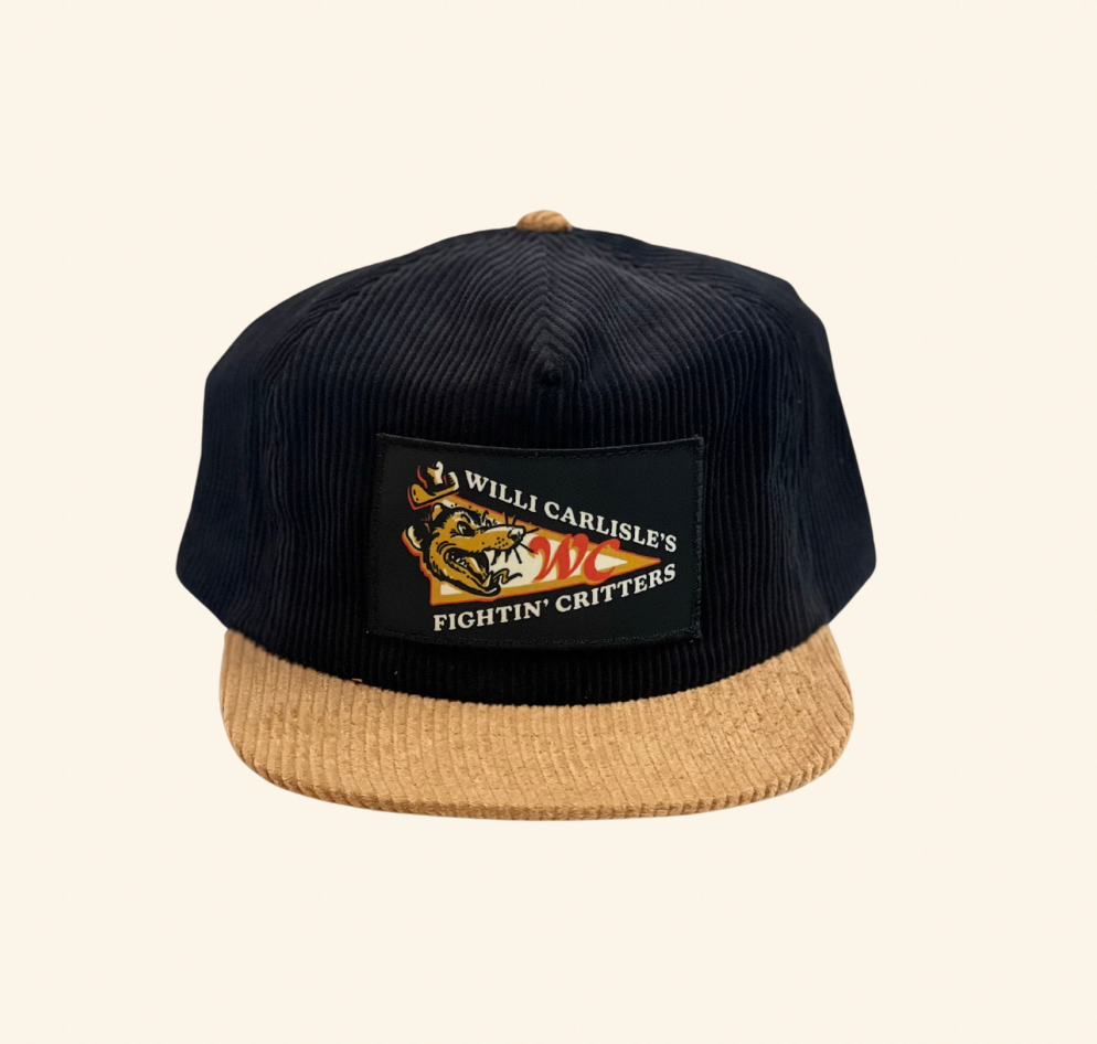 Willi Carlisle's Fightin' Critters Corduroy Hat