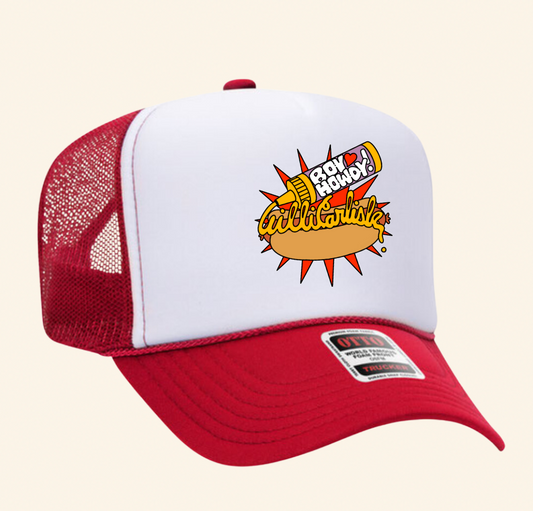 Boy Howdy Hot Dog Trucker Cap
