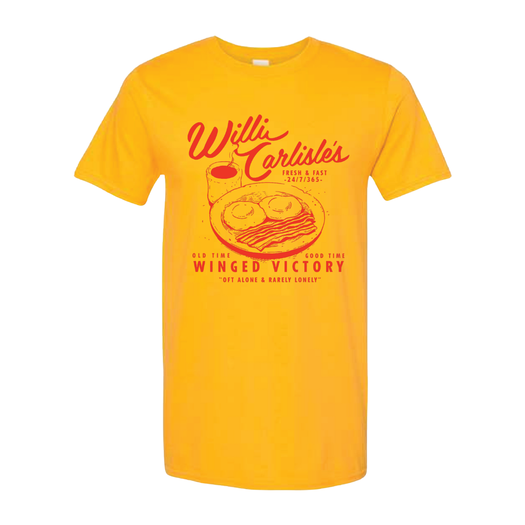 Willi Carlisle's Winged Victory Diner Tee