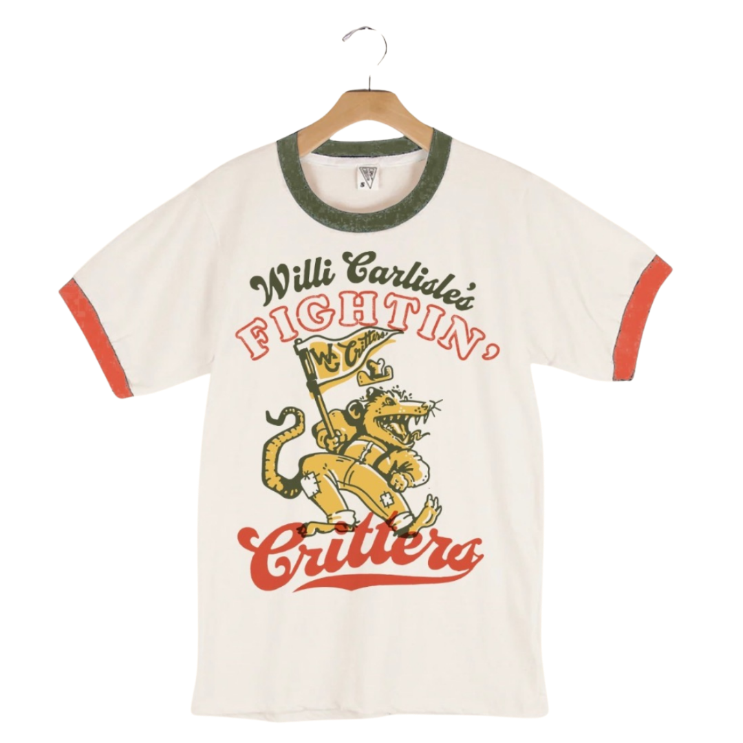 Fightin' Critter Ringer Tees