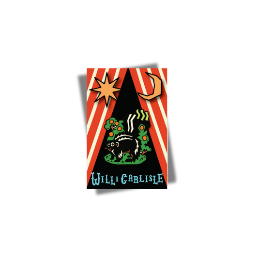 Willi Carlisle Critter Enamel Pins - Pick Your Critter!