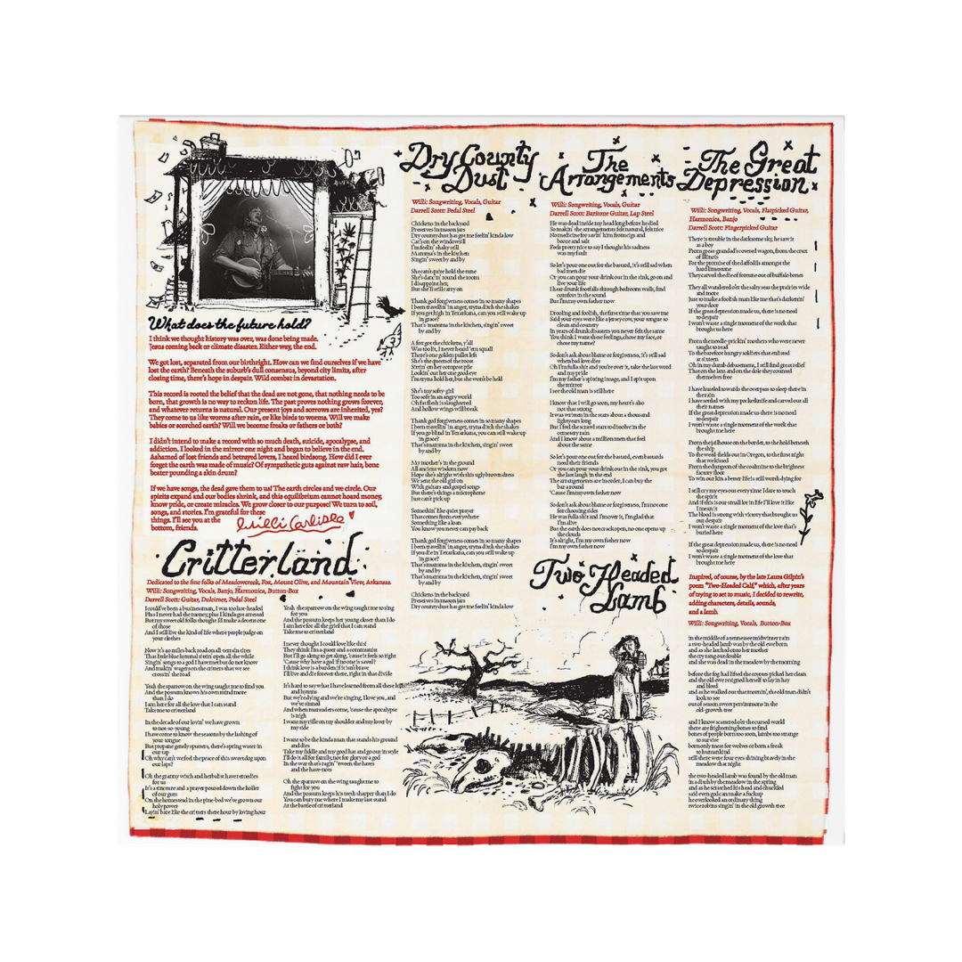 Critterland - Black Vinyl LP - Limited Signed