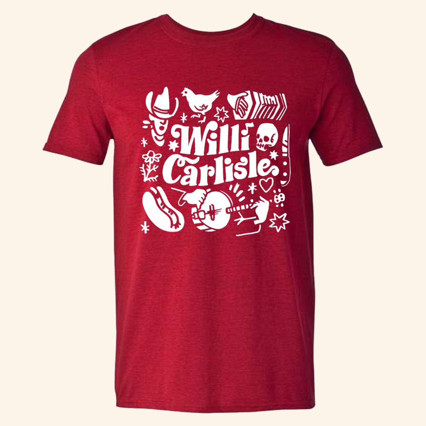 Willi Carlisle "Chicken Scratch" Tee