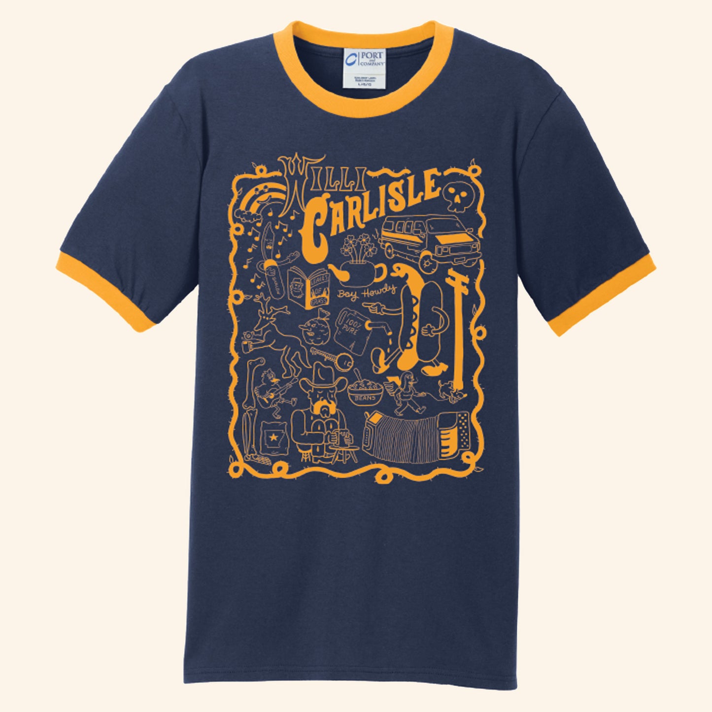 Taylor Rushing Ringer Tee