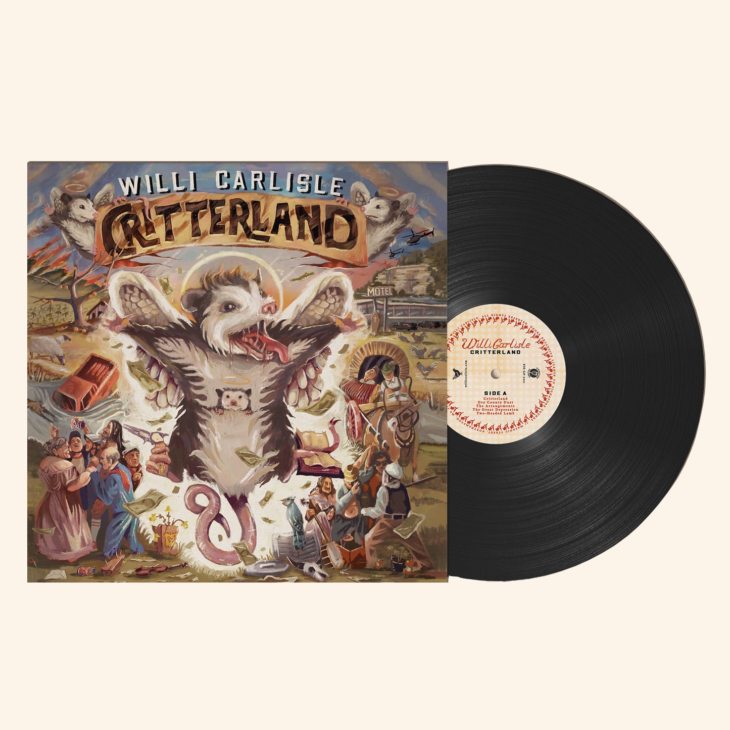 Critterland - Black Vinyl LP