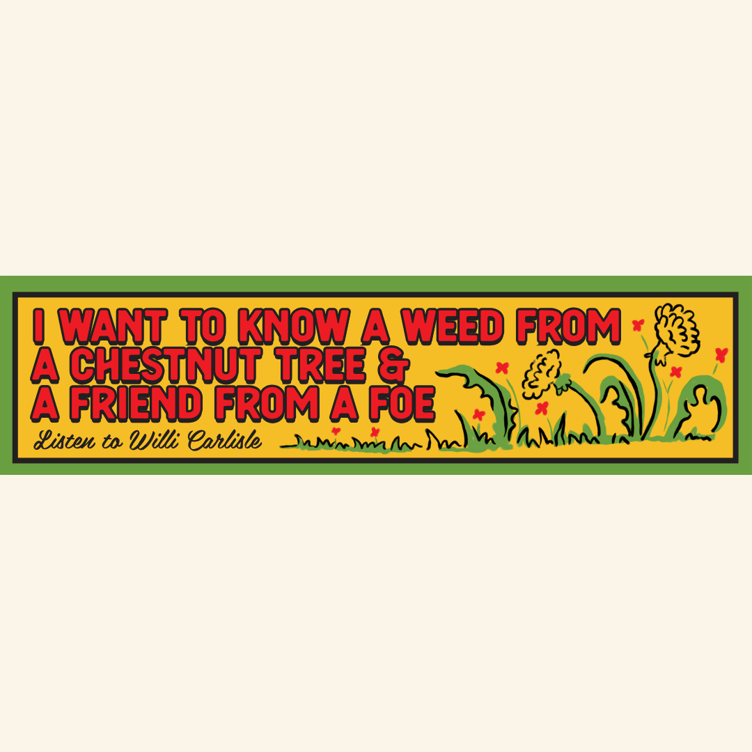 "Friend From A Foe" Bumper Sticker - PRE-ORDER