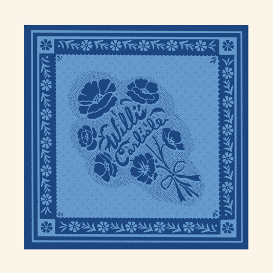 Willi Carlisle Wildflower Bandana - PRE-ORDER