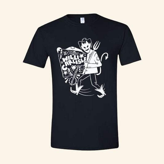 Willi Carlisle's Devil Tee PRE-ORDER