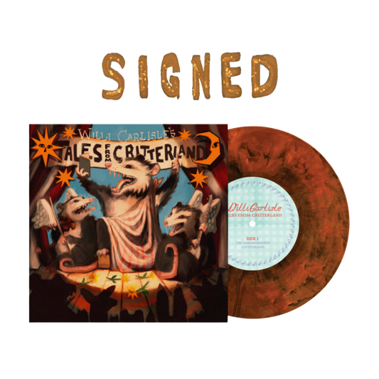 SIGNED "Tales from Critterland" Live 10" Vinyl