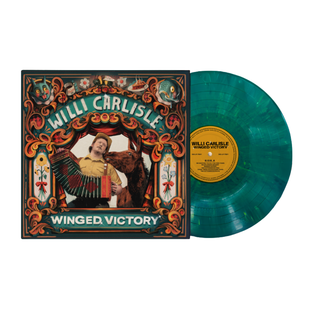 "Winged Victory" Green Grass Vinyl
