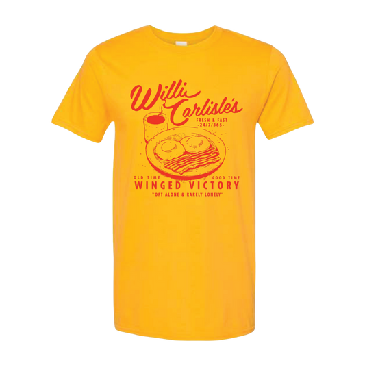Willi Carlisle's Winged Victory Diner Tee