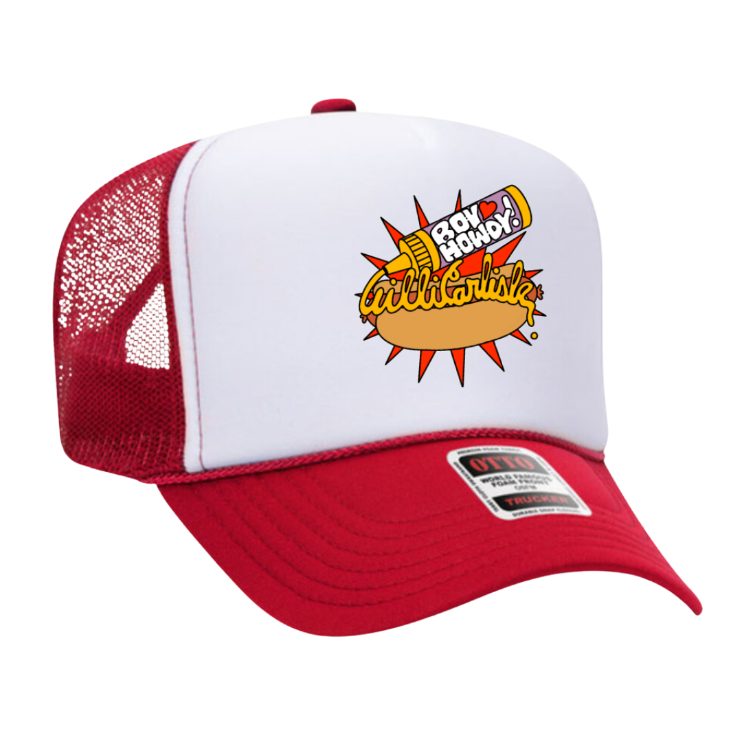 Boy Howdy Hot Dog Trucker Cap
