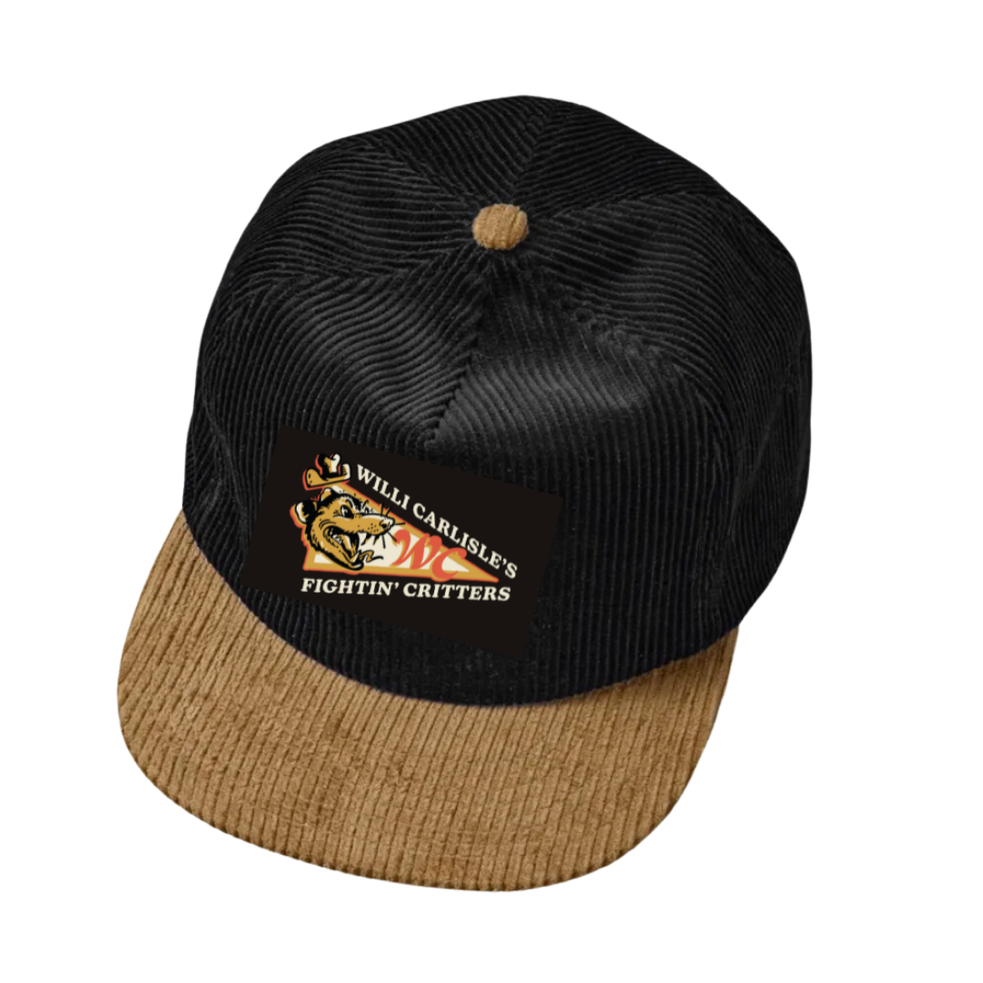 Willi Carlisle's Fightin' Critters Corduroy Hat