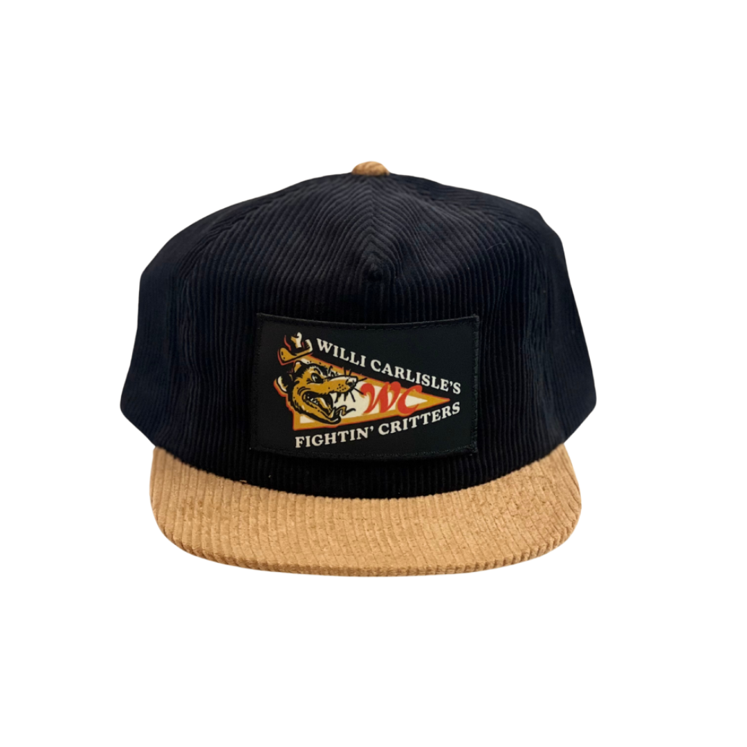 Willi Carlisle's Fightin' Critters Corduroy Hat