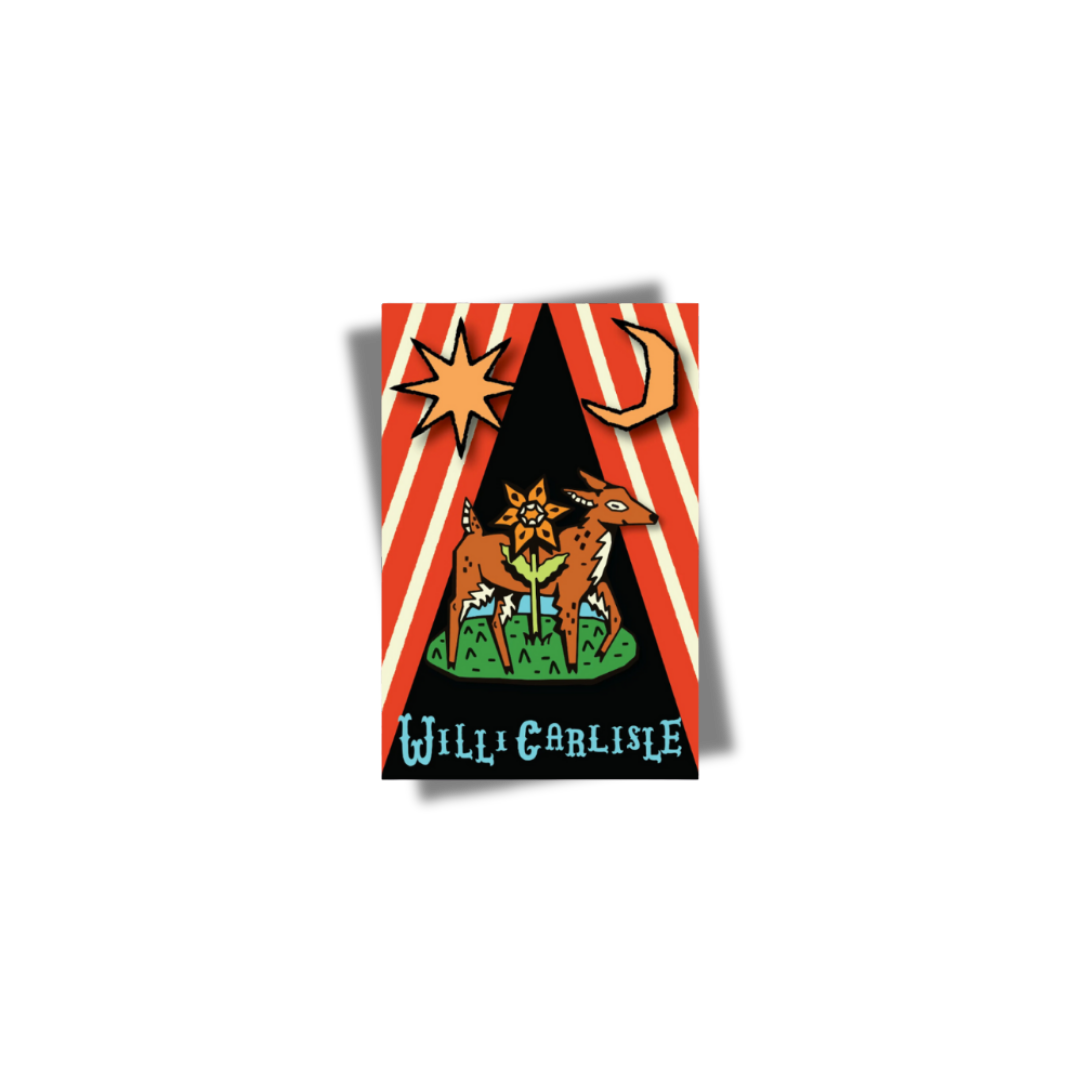 Willi Carlisle Critter Enamel Pins - Pick Your Critter!