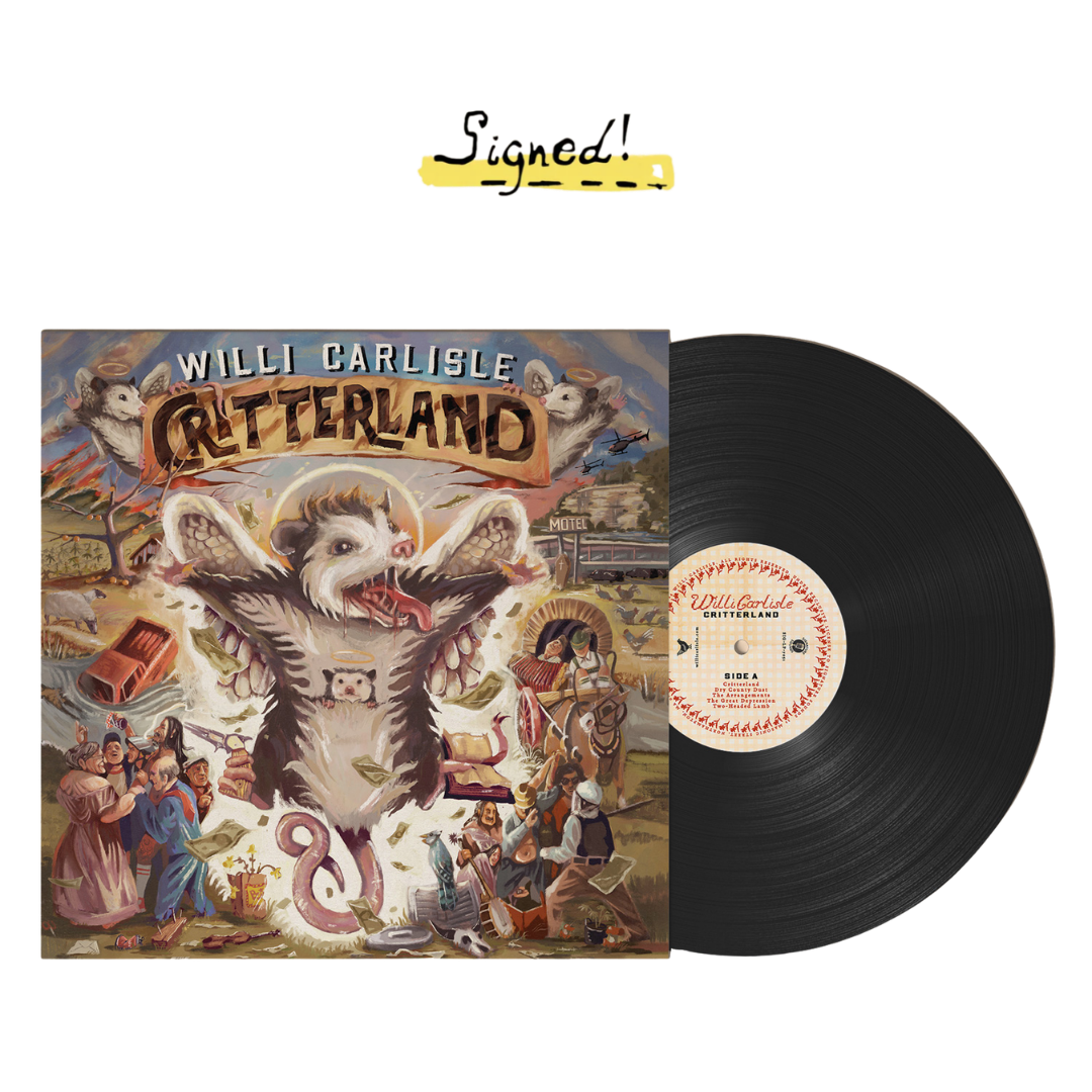 Critterland - Black Vinyl LP - Limited Signed