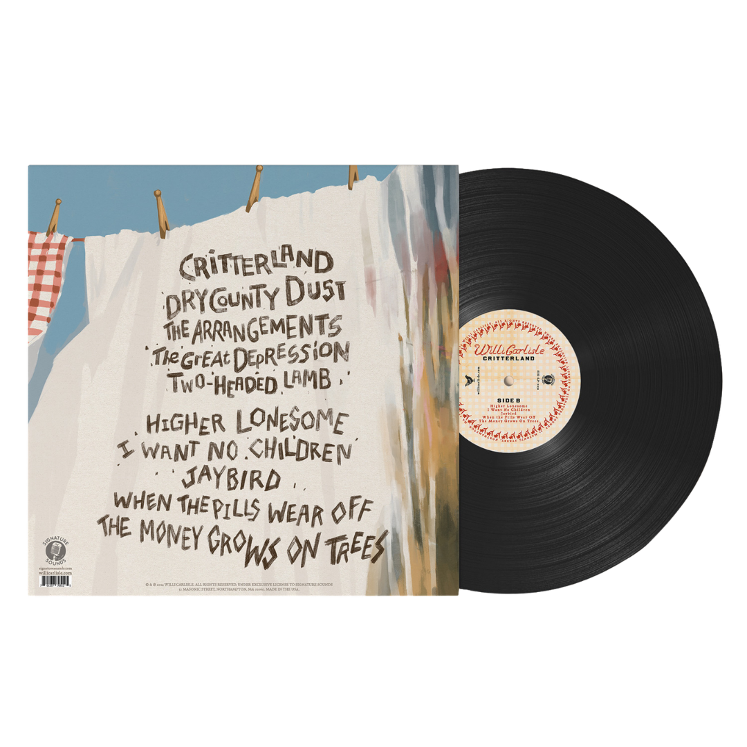 Critterland - Black Vinyl LP - Limited Signed