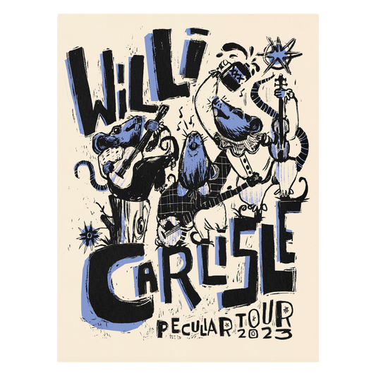 Peculiar Tour 2023 Rat Band Poster