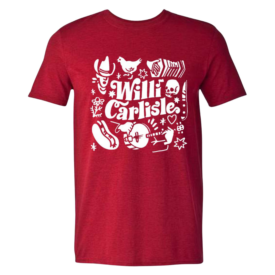 Willi Carlisle "Chicken Scratch" Tee