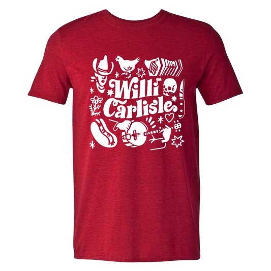 Willi Carlisle "Chicken Scratch" Tee