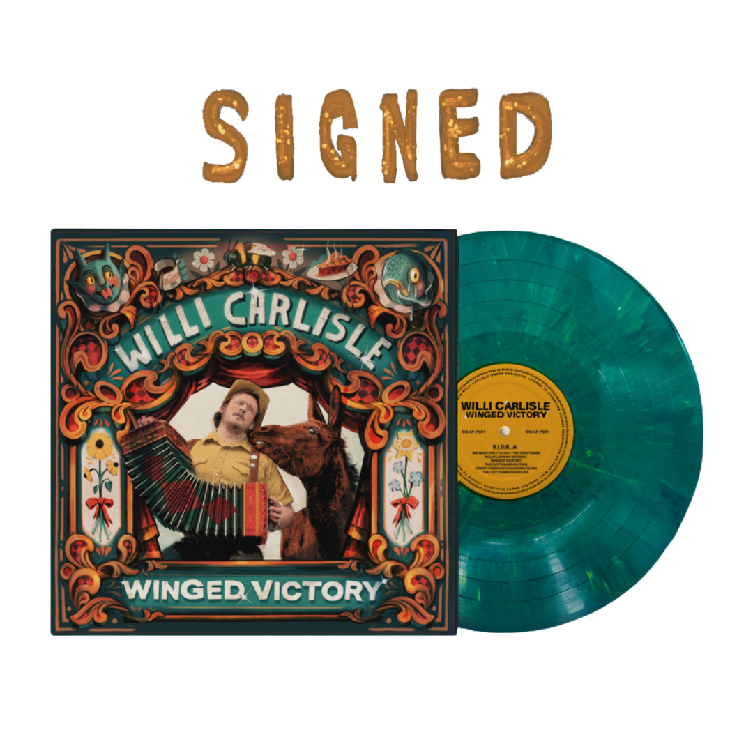 "Winged Victory" Green Grass Vinyl - Signed Copy