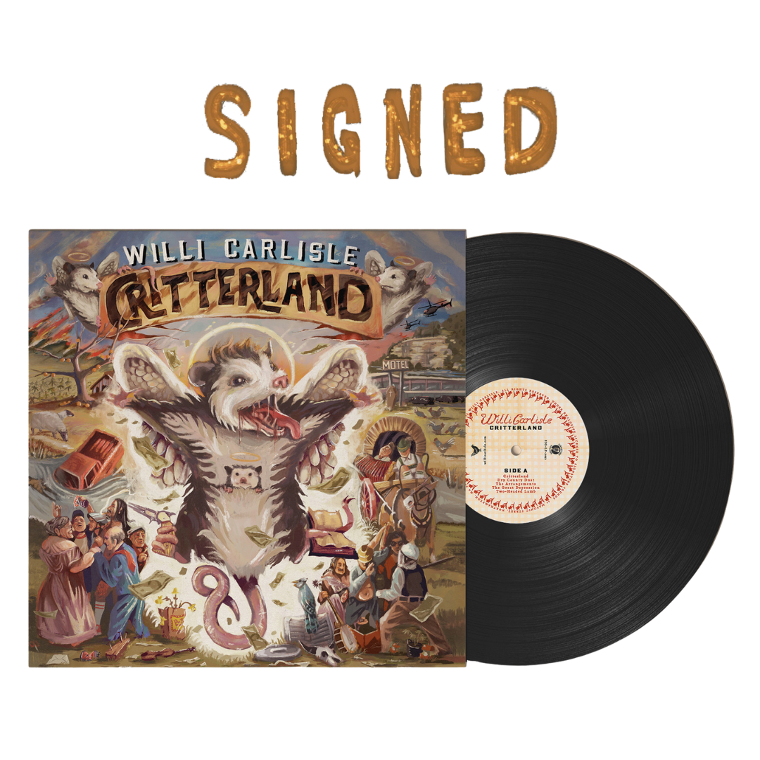 Critterland - Black Vinyl LP - Limited Signed