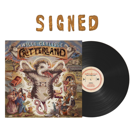Critterland - Black Vinyl LP - Limited Signed