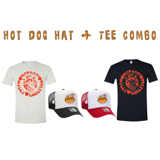 Hot Dog Hat + Tee Combo for $40